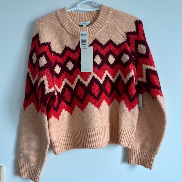 JOIE Natalye pink sand sweater, NWT, size xs - Picture 1 of 4